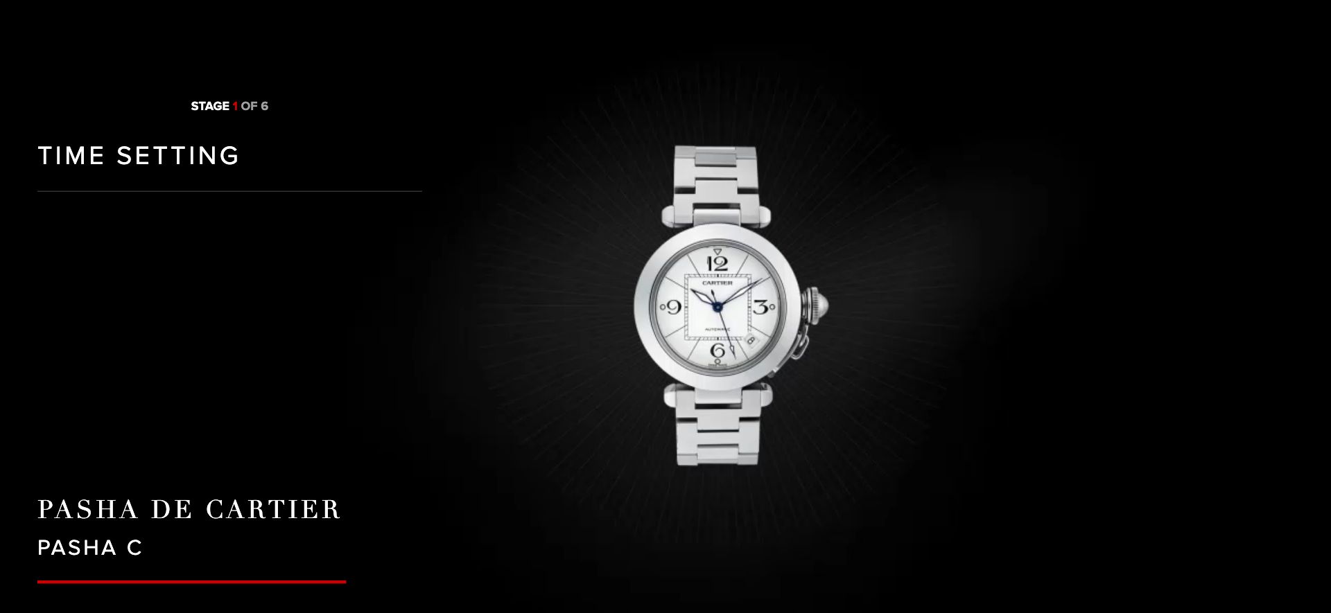 C*t様 Cartier Pasha Automatic 腕時計　未整備品 Cartier Pasha C – Analog:Shift